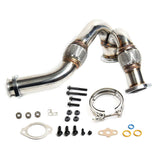 2003-2007 Ford 6.0L Powerstroke Heavy-duty Turbo  Left Y-Pipe Up Pipe, V-Band Clamp & Hardware