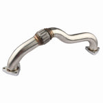 Ford 6.4L Powerstroke Diesel 2008-2010 Heavy Duty Polished Up Pipes