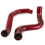 Red Turbo Intercooler Pipe Boot Kit CAC Tubes 6.0L Powerstroke for 2003-2007 Ford