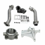 Non-EBP Turbo Pedestal Exhaust Housing Up Pipes For 94-97 Ford 7.3 Powerstroke